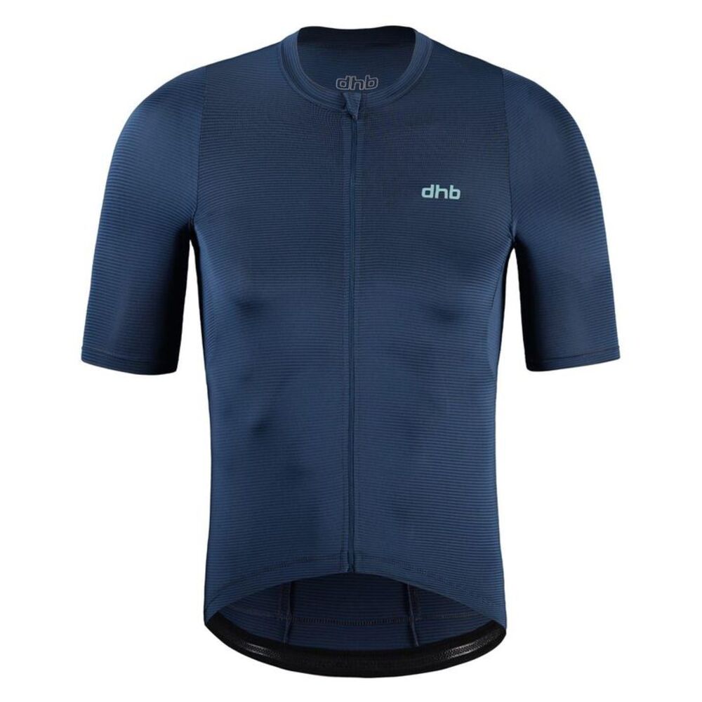 dhb Mens Tailored Short-Sleeved Cycling Jersey / Dark Denim